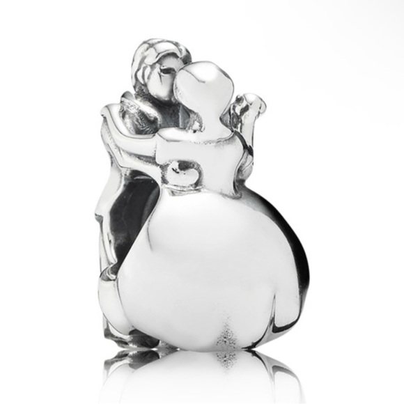 Elegant Silver Couple Charm - Picture 7 of 7